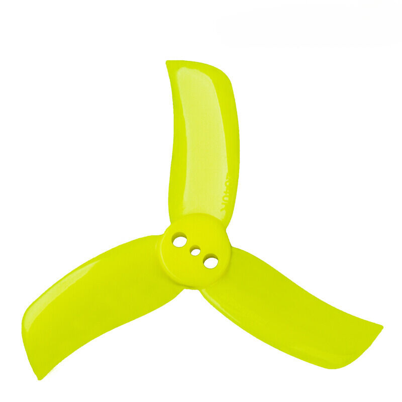 2040 Hulkie PC 3 Blade (3 Holes) -Lemon Yellow - 1