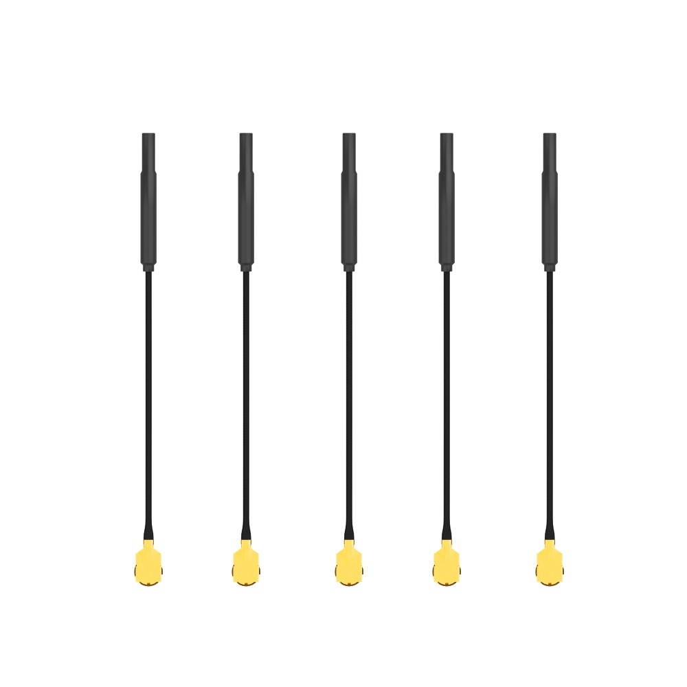 5pcs Flywoo 5.8G Light 5.8G 3dBi Brass Antenna UFL for 80mm for VTX FlyLens 7585 - 1