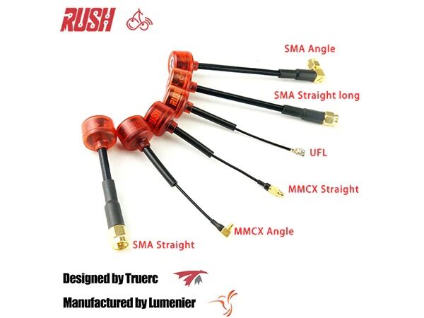 Cherry Antenna MMCX-JW RHCP / Angle Extended - RUSHFPV