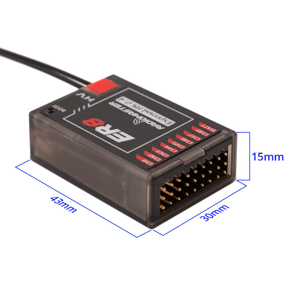 ER8 2.4GHz ELRS PWM Receiver - 5