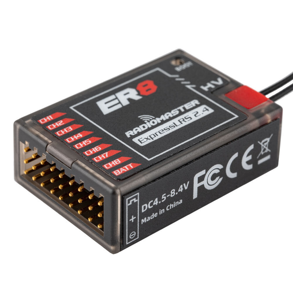 ER8 2.4GHz ELRS PWM Receiver - 2