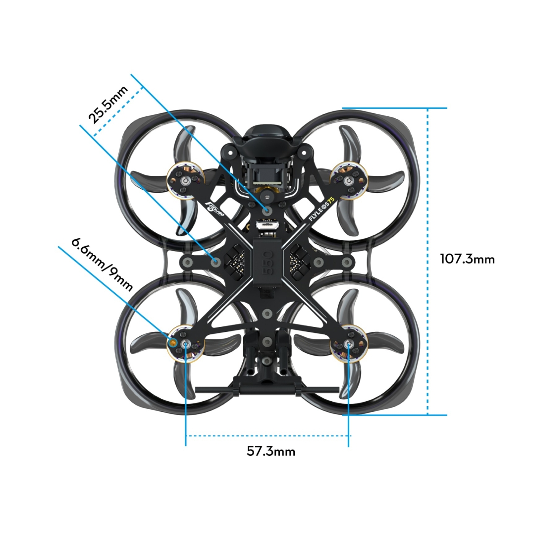 FlyLens 75 HD O3 O3 Lite 2S Brushless Whoop FPV Drone V1.3 - 8