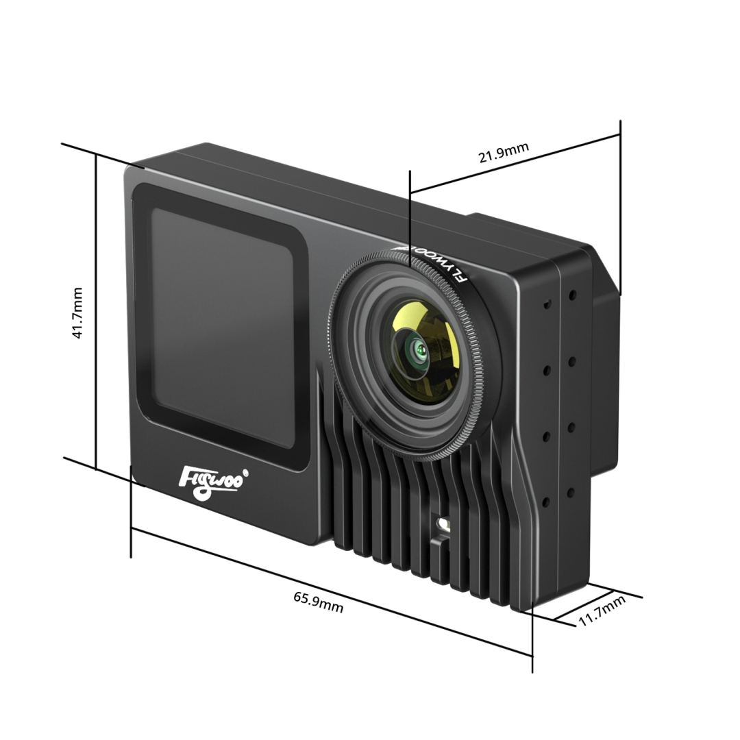 Flywoo Naked Gopro Action Camera V2 GP9 PRO - 5