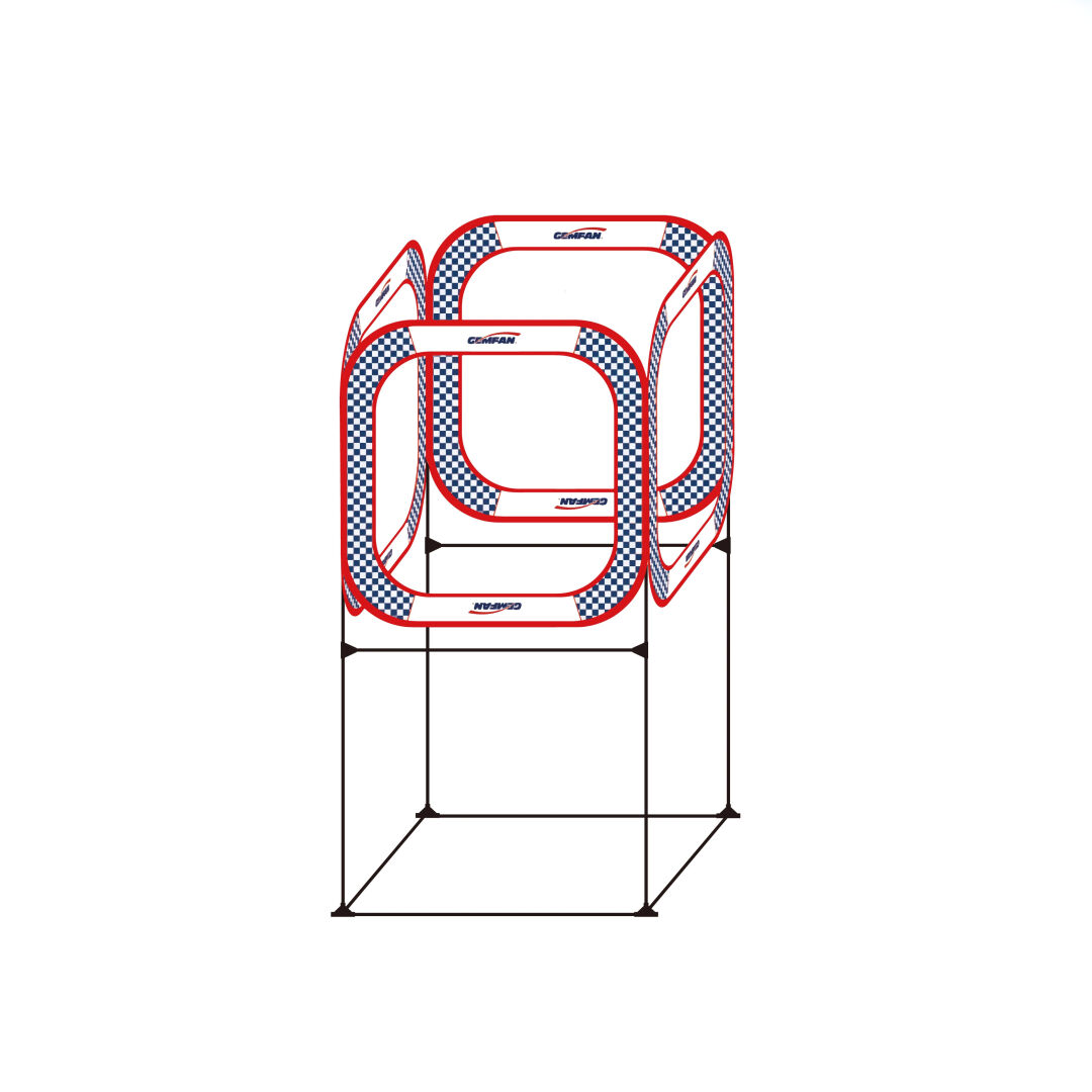 80cm Cube Race Gate+Base Tools - 1