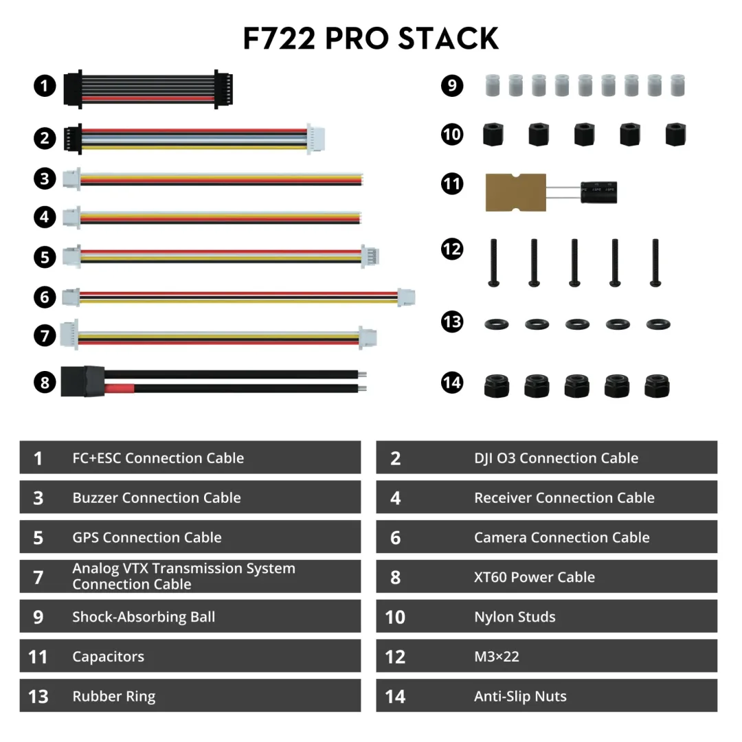 GOKU F722 Pro V2 55A 32Bit 128K Stack (30*30) (BL32) - 5
