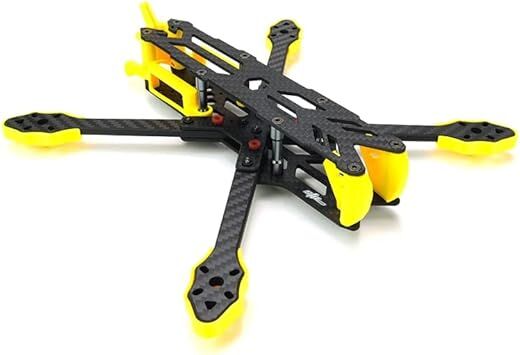 Gunn V2 5” Frame Digital Version Yellow prints with foot pad for your choice) - 1