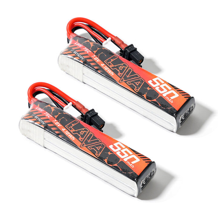 LAVA 4S 550mAh 75C Battery (2PCS) - 1