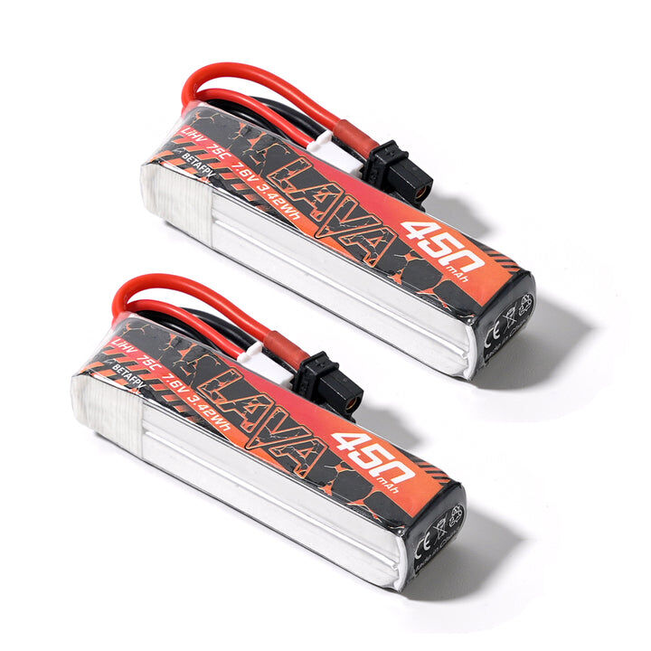 LAVA 2S 450mAh 75C Battery (2PCS) - 1