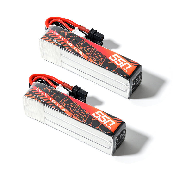 LAVA 3S 550mAh 75C Battery (2PCS) - 1