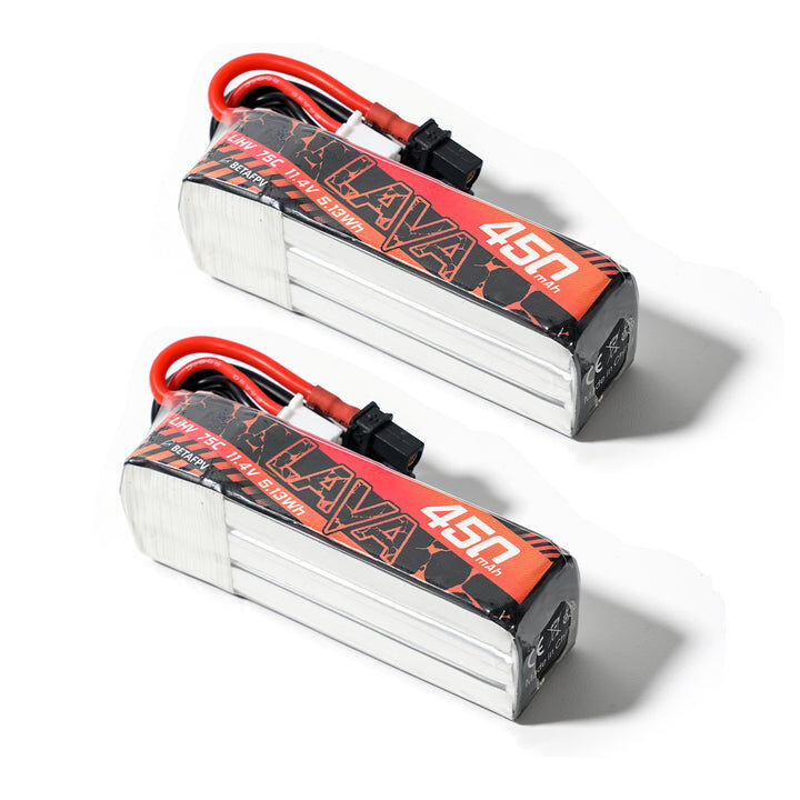 LAVA 4S 450mAh 75C Battery (2PCS) - 1