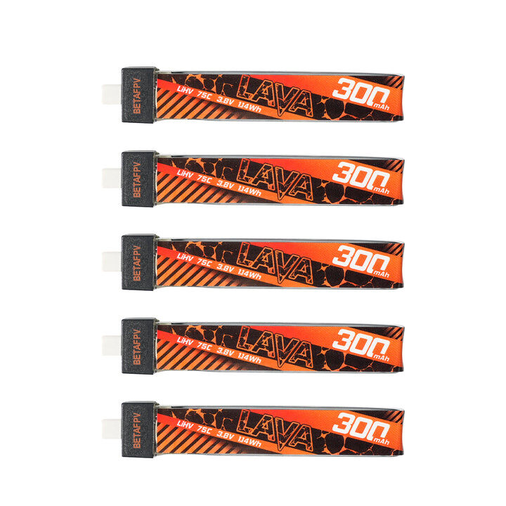 LAVA 1S 300mAh 75C Battery (5PCS) - 1