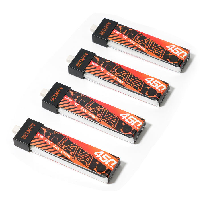 LAVA 1S 450mAh 75C Battery (4PCS) - 2