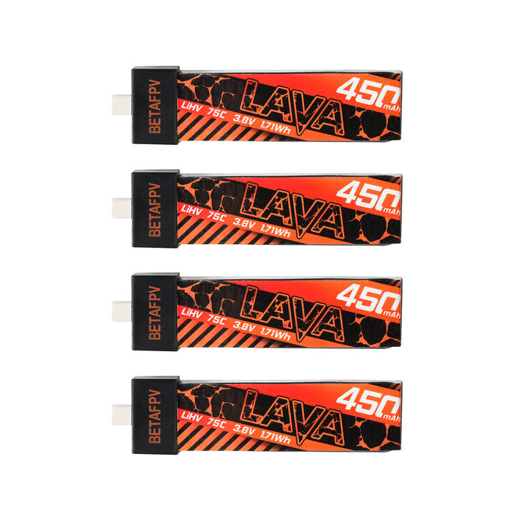 LAVA 1S 450mAh 75C Battery (4PCS) - 1