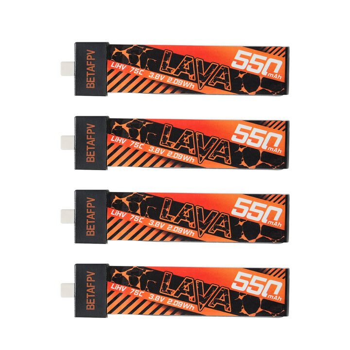 LAVA 1S 550mAh 75C Battery (4PCS) - 1