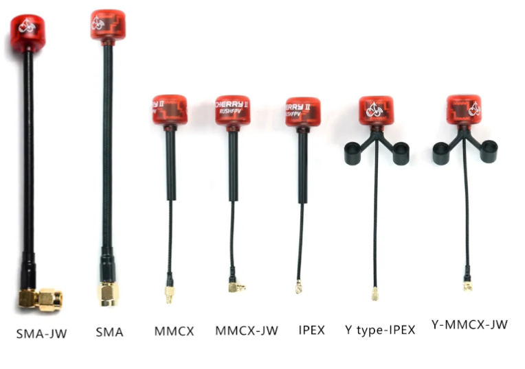 Cherry2 MMCX Anten II 5.8G LHCP Straight - 1