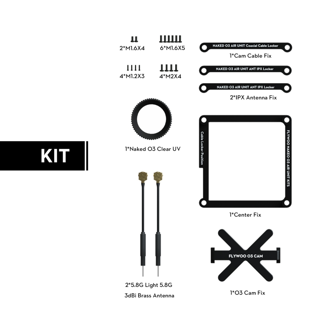 Naked O3 Upgrade Case Kit - 1