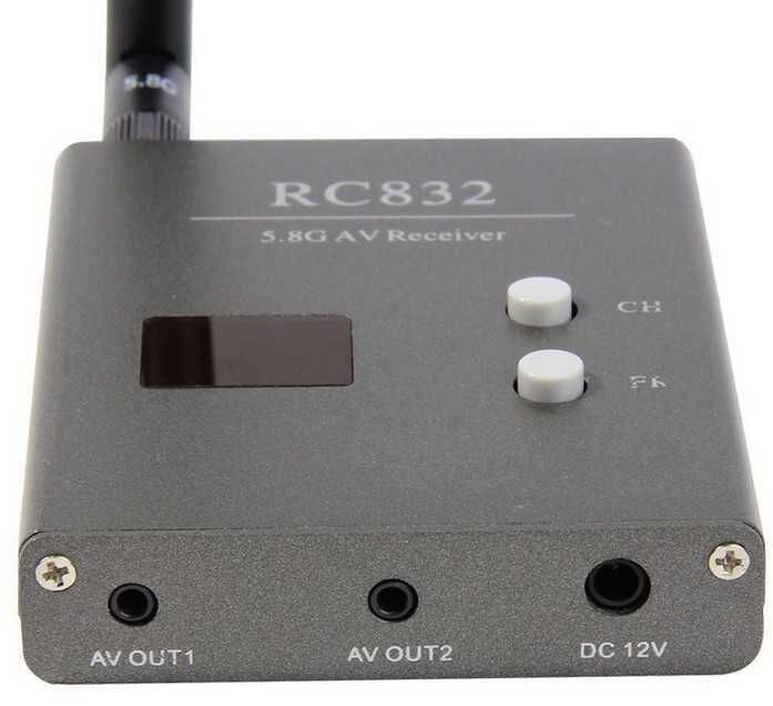 RC832 48CH 5.8G 600mW AV Receiver Reciever - 2