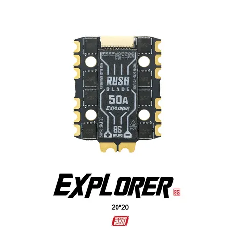 RUSH BLADE 50A EXPLORER 8S 4-in-1 ESC (20*20) - 1