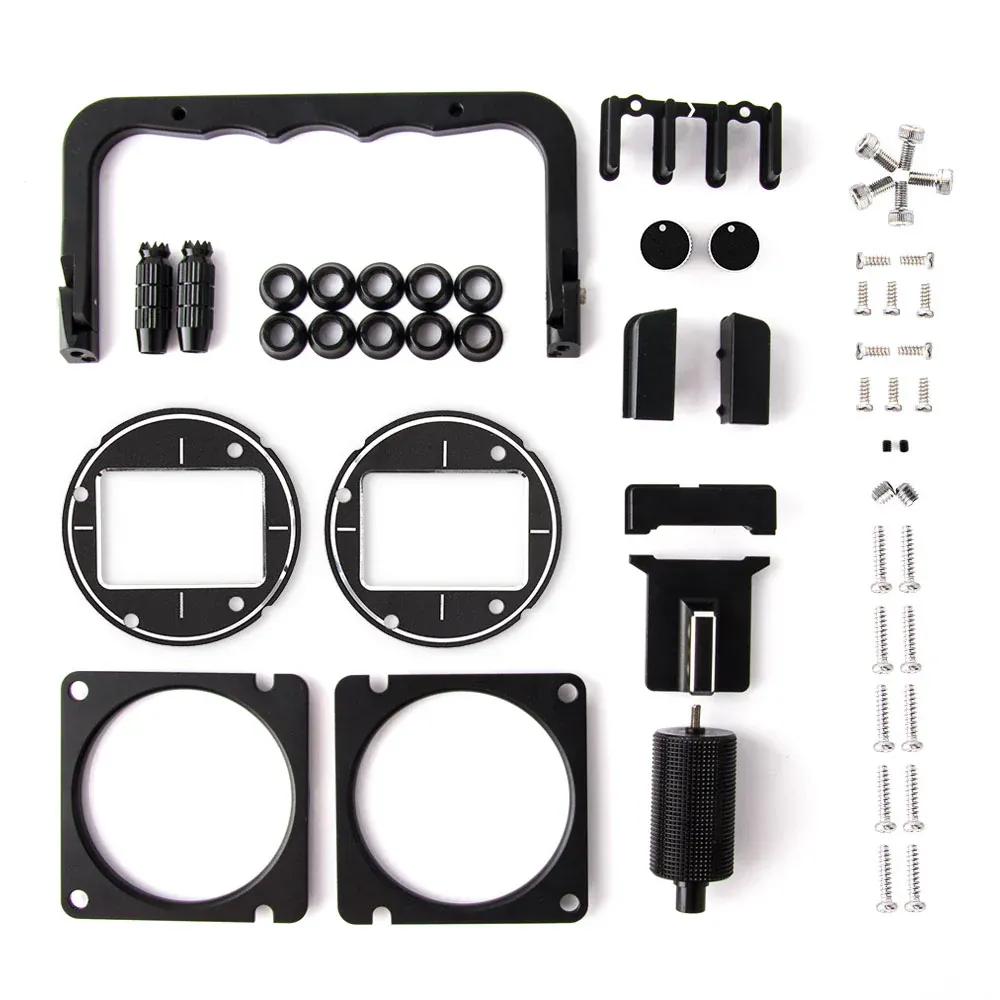 TX16S Mark II CNC Upgrade Parts Set - BLACK - 1