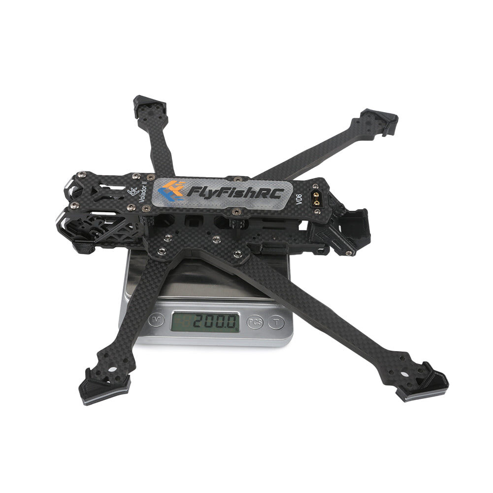 Volador II VD6 Deadcat FPV T700 Frame Kit / Black - 2