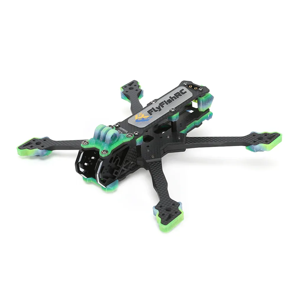 Volador VX6 FPV Freestyle T700 Frame Kit -Black - 1