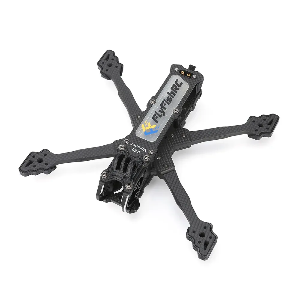 Volador VX6 FPV Freestyle T700 Frame Kit -Black - 4