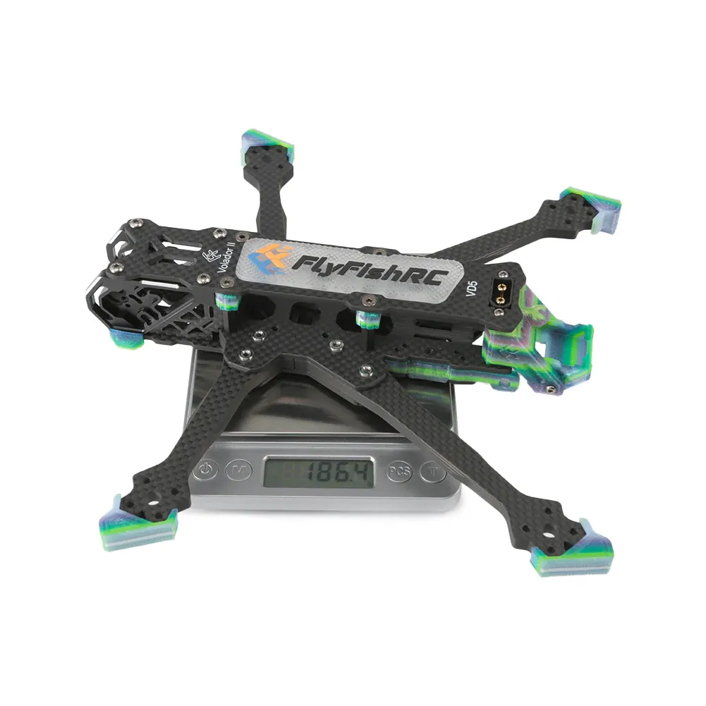 Volador II VD5 Deadcat FPV LR T700 Frame Kit / Tropical Mix - 2