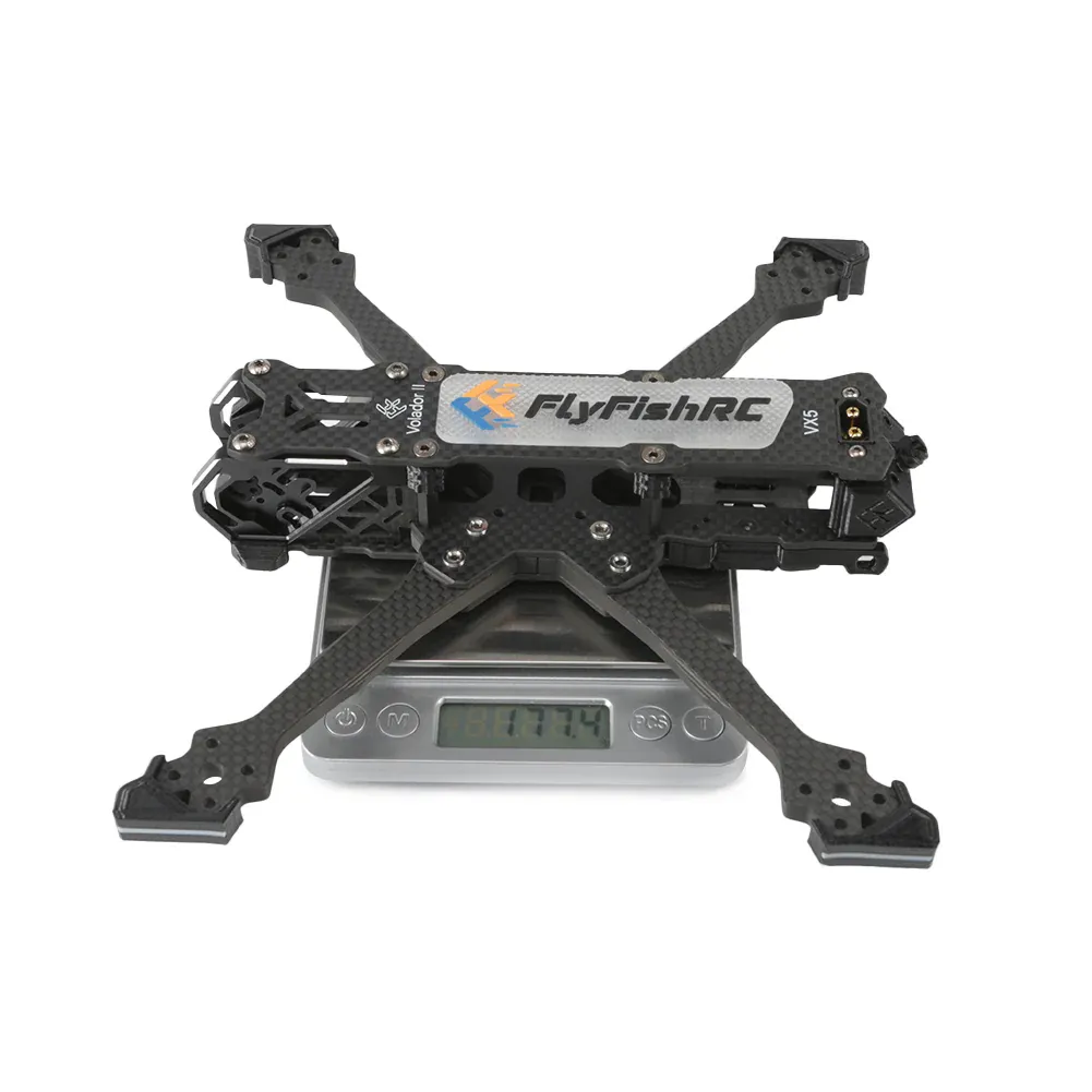 Volador II VX5 FPV Freestyle T700 Frame Kit/Black - 2