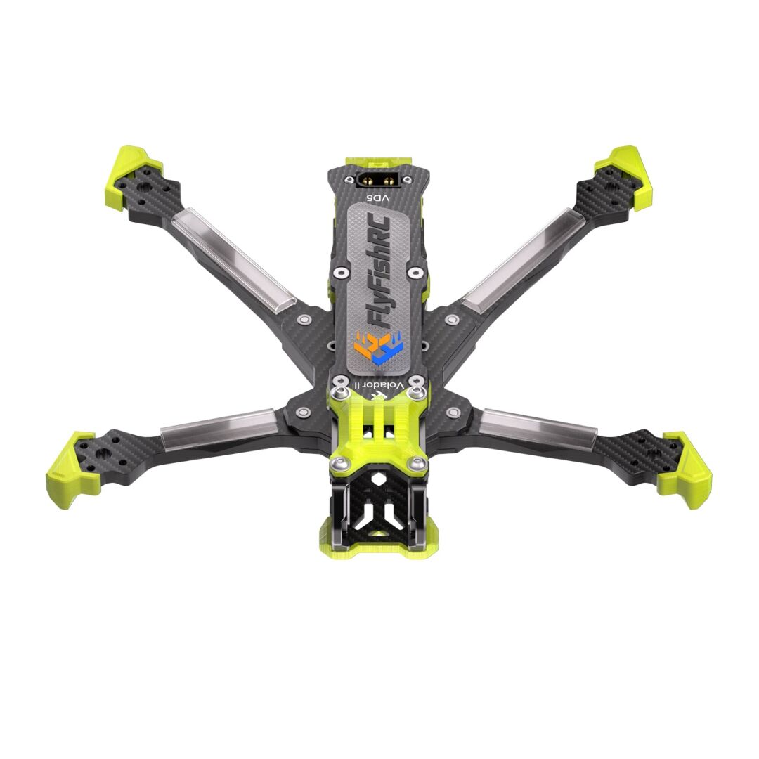 Volador II VD5 Deadcat FPV T700 Frame Kit / Crystal Yellow - 3