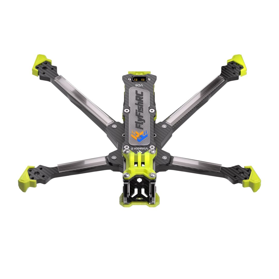 Volador II VD6 O3 Deadcat FPV T700 Frame Kit / Crystal Yellow - 3