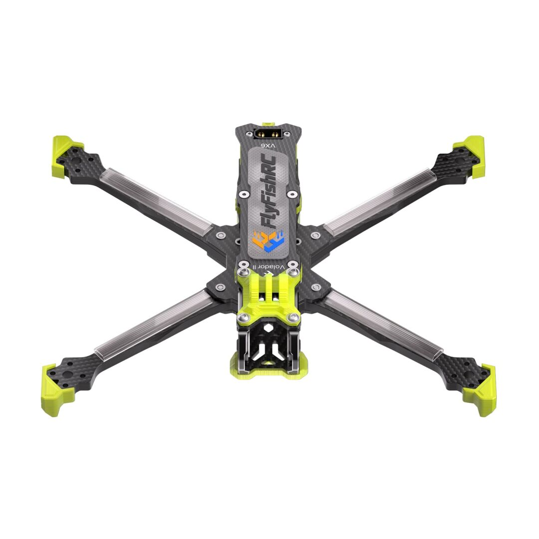 Volador II VX6 FPV Freestyle T700 Frame Kit / Crystal Yellow - 3