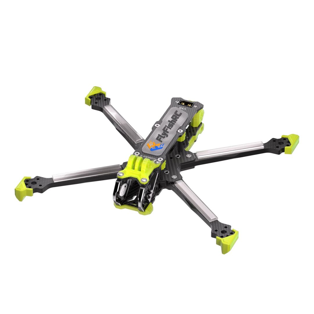 Volador II VX6 FPV Freestyle T700 Frame Kit / Crystal Yellow - 1