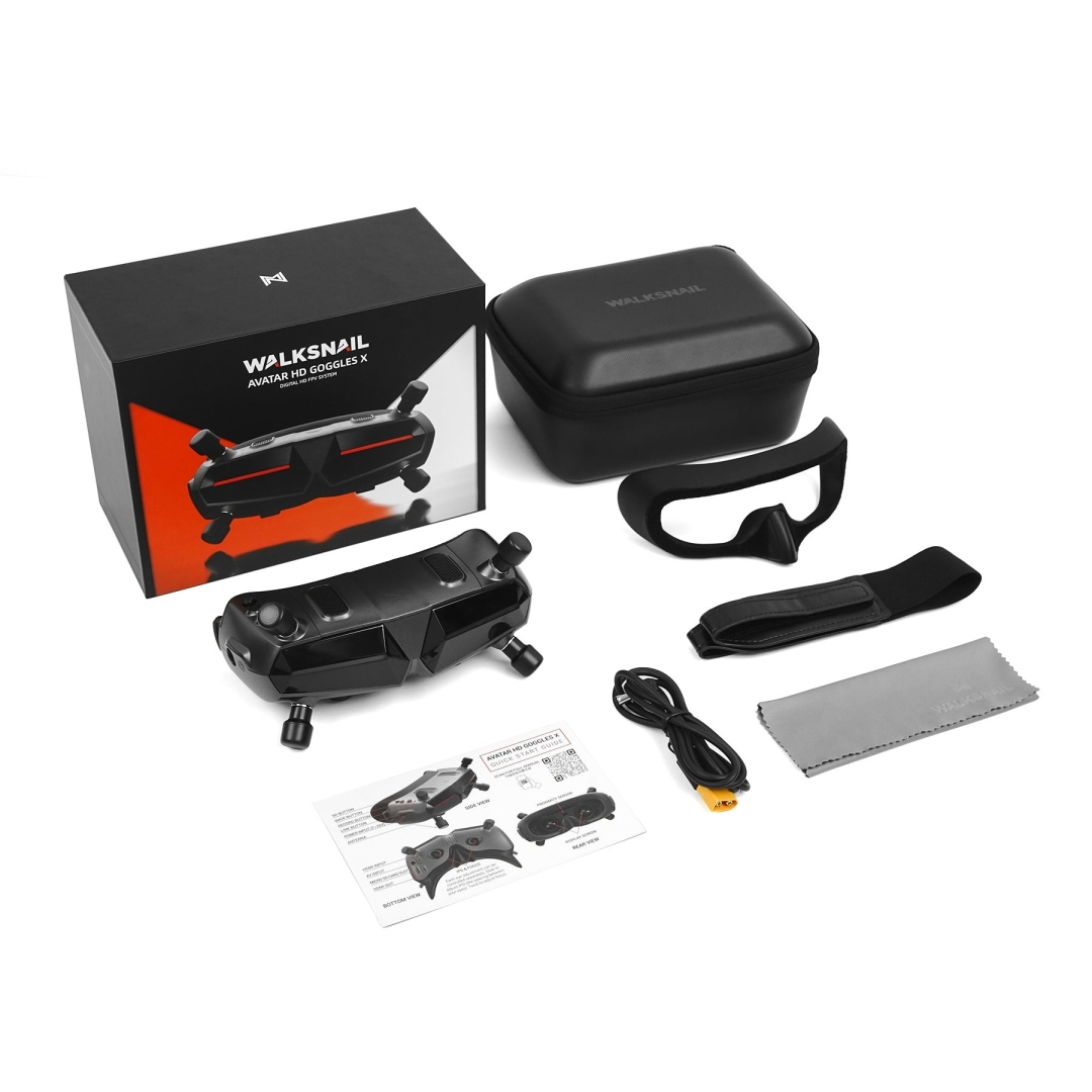 Walksnail Avatar HD Goggles X With Pro Kit (Dual Antennas Version) - 4